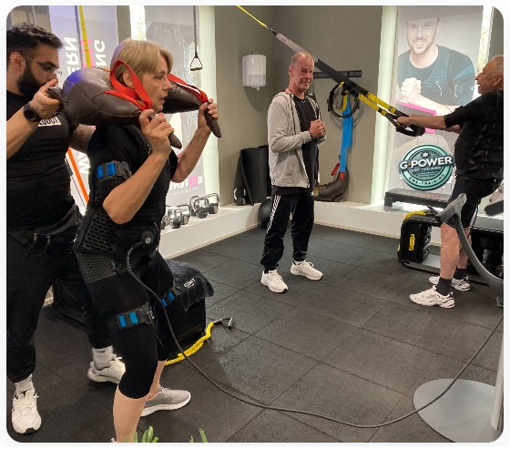 EMS-Training bei G-POWER Schwarmstedt